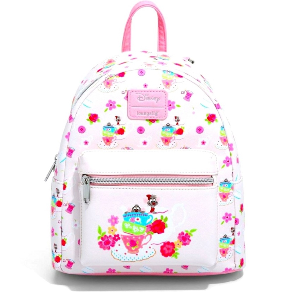 Loungefly Mini Backpack Cinderella Mice Tea Party Disney